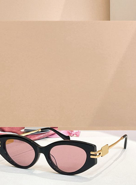 时尚猫眼遮阳太阳镜男女款显脸小