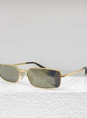 金属高质感小框墨镜防紫外线个性