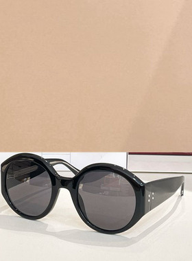 复古风圆形遮阳太阳镜男女款时尚