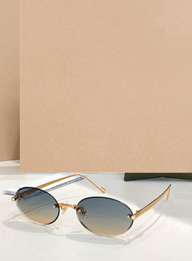 椭圆小脸遮阳太阳镜男女款复古风