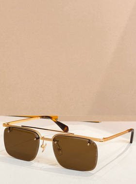 金属方形遮阳太阳镜男女款显脸小