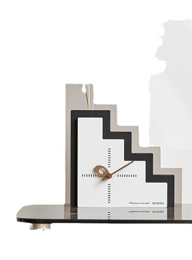 wozoom屋准两边座钟客厅装饰摆件家居饰品干花办公室现代轻奢风