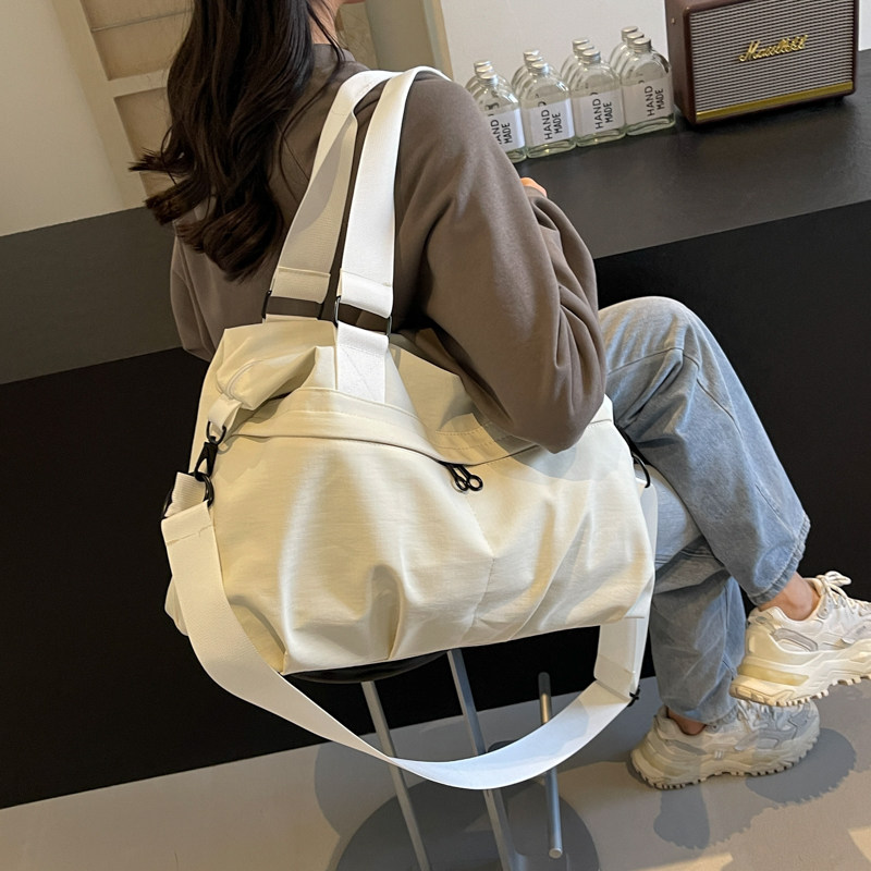 休闲大容量帆布包时尚短途旅行包女轻便行李袋外出旅游瑜伽健身包,淘宝优惠券,粉丝福利购,淘宝优惠卷