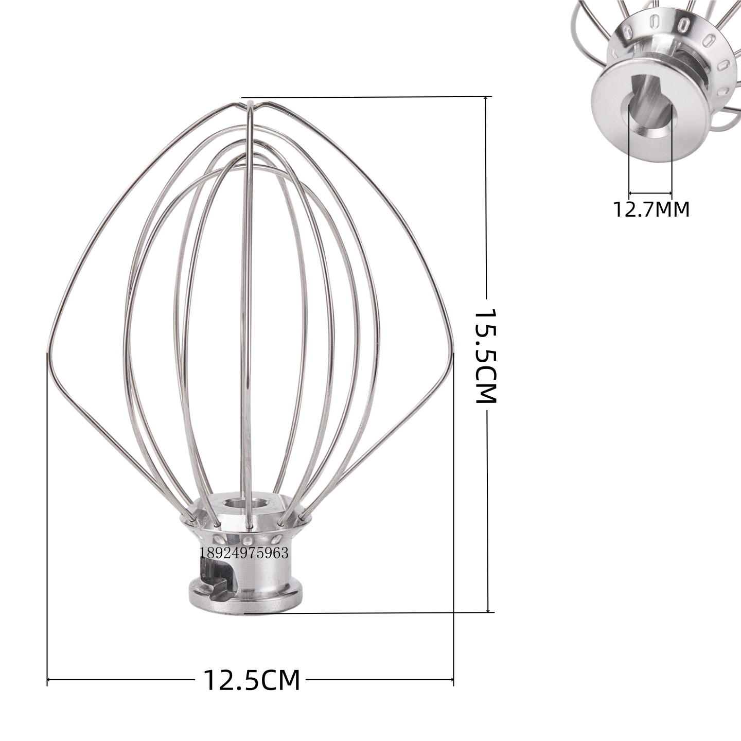 适用美国KitchenAid打蛋器5KSM150打蛋球5KSM165打蛋球5KSM90 - 图0