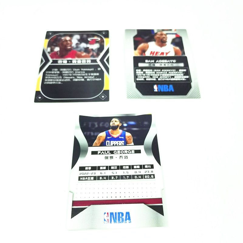 新款米卡风之子系列球星NBA篮球巨星收藏稀有款卡片卡牌热卖款-图2
