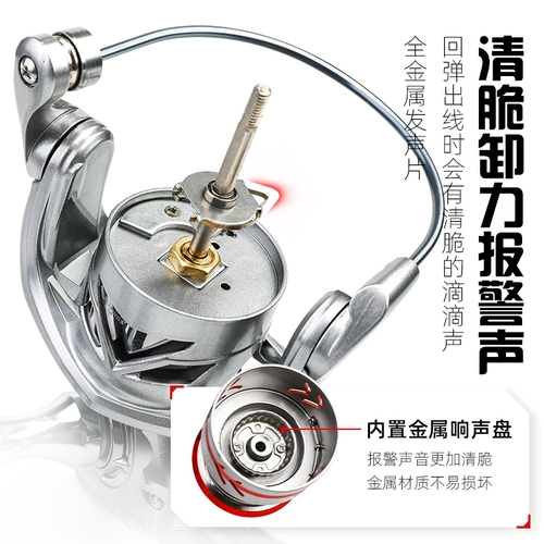 Цельнометаллическая леска, вращающееся колесо с двойным рокером, морская удочка, дальняя морская рыболовная катушка, рыболовная катушка с защитой от морской воды, маленький гольф