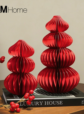 2026新年装饰折纸葫芦摆件福禄
