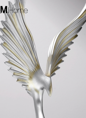 大鹏展翅轻奢高档客厅摆件