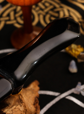 黑曜石水晶匕首未开刃vissudha