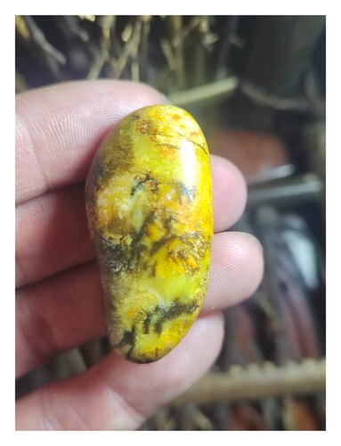 红楼梦记载中的玉，七彩籽料原石，蕴含神话故事龙马相伴 - 图0