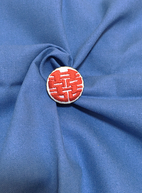 纯手工刺绣胸针结婚情侣男女通用
