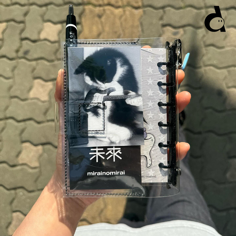 duye度也 韩国Jeongo innerside活页本A7透明壳内页封面DIY手帐,淘宝优惠券,粉丝福利购,淘宝优惠卷