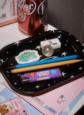 美式复古桌面收纳收纳托盘