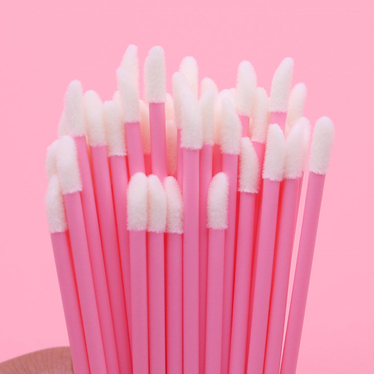 50支一次性唇刷棒口红刷女唇膏唇釉刷粉底遮瑕便携化妆刷师专用,淘宝优惠券,粉丝福利购,淘宝优惠卷