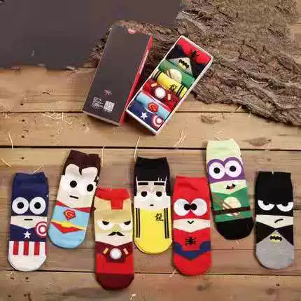Ваши навсегда носки жених Грумсмены Лига Легенд Серия Pure Cotton Men's Ships Socks Spring Breathable Wedding