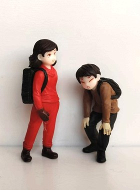 微型现代人物公仔微景观创意造景