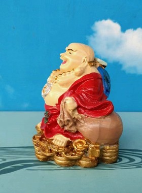 大肚弥勒佛摆件笑口常开招财进宝
