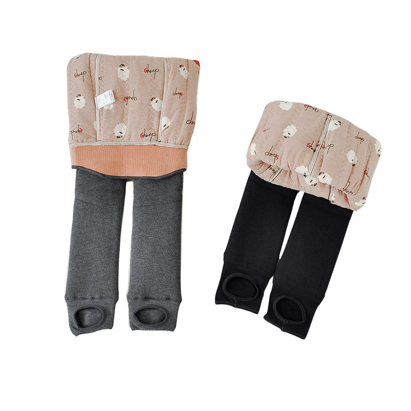 小西棉品女童棉裤超厚蚕丝裤儿童加绒加厚打底冬季大童保暖踩脚裤,淘宝优惠券,粉丝福利购,淘宝优惠卷