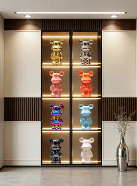 （五件套送暴力熊）轻奢高档电视柜工艺品家居客厅酒柜装饰品摆件