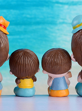 简约现代风衣柜树脂手工艺术品