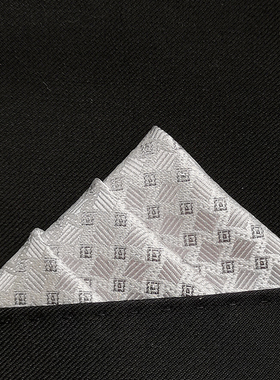 男装西装口袋巾方巾男士衬衫手帕巾正装西服胸口巾小丝巾白色红色