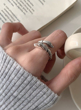 2026新款原创马上来财戒指女马年男戒指创意ins个性风生肖马戒指