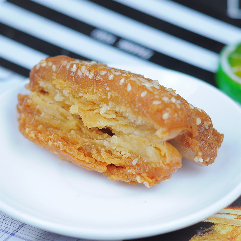 酥大三刀蜜三刀果子500g零食蜜食点心传统糕点小三刀油果甜食零食-图1