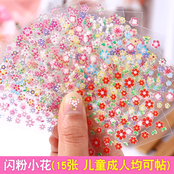 ຜົງທອງດອກເລັບສະຕິກເກີ manicure stickers hot stamping butterfly tattoo stickers ເດັກຍິງແລະເດັກນ້ອຍທີ່ເປັນມິດກັບສິ່ງແວດລ້ອມສະຕິກເກີກັນນ້ໍາແລະຍາວນານ