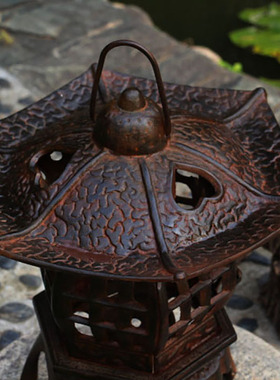 复古铸铁花园灯盏灯笼