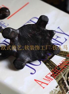 复古铁艺乌龟装饰摆件
