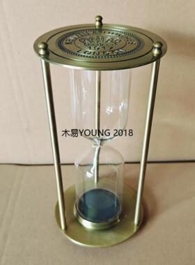 撒哈拉沙漏空瓶腾格里纪念自装沙子的玻璃瓶沙漠计时器流沙摆件di