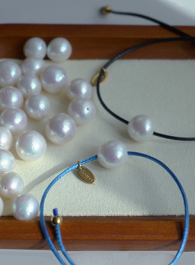 天然淡水珍珠小众手绳手链