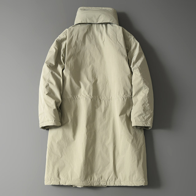 Casual loose long parka coat