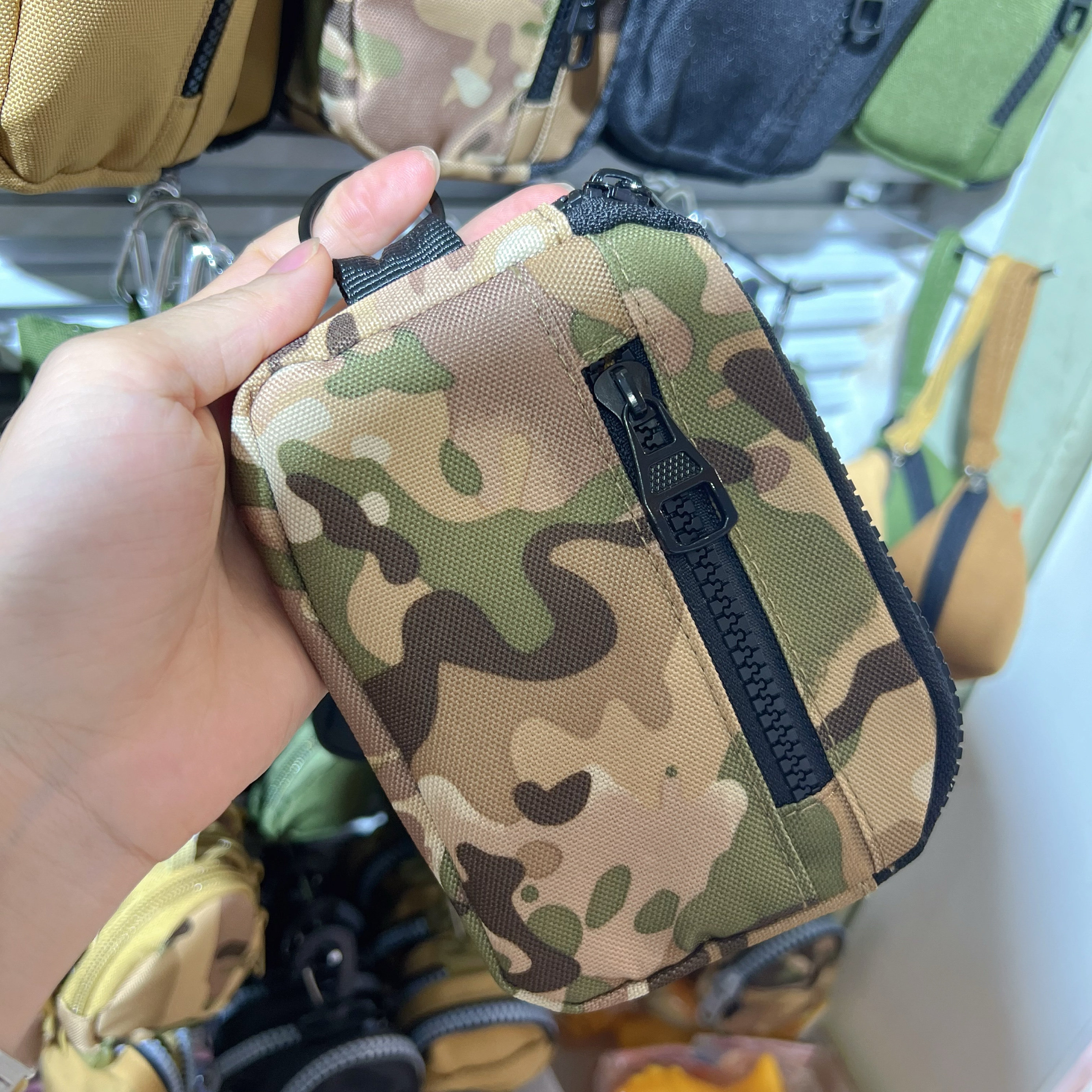 证件包帆布拉链小钱包卡包钥匙包零钱包小挂包耐磨户外运动收纳包,淘宝优惠券,粉丝福利购,淘宝优惠卷