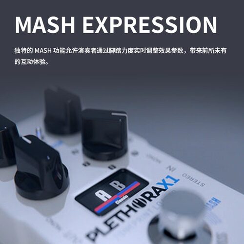 TC ELECTRONIC PLETHORA X1综合效果混响延迟压缩颤音单块效果器 - 图1