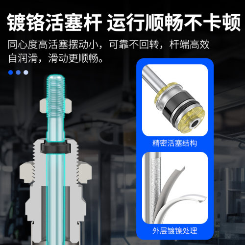 小型气动不锈钢迷你气缸MA16/20/25/32/40-50/75/100/125/200/300 - 图2