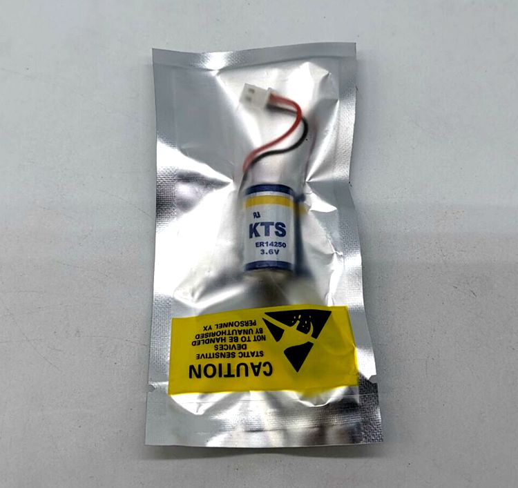 适用KTS ER14250 3.6V 1/2AA电池台达编程DVP-32EH台达PLC锂电池 - 图0