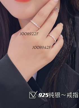 银色麻花戒指925银甜美百搭通勤