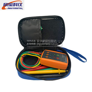 ຕົ້ນສະບັບ Xinbao SM852B phase sequence table phase sequence detector SM852B phase measuring instrument ເຄື່ອງກວດຈັບສາມເຟດ