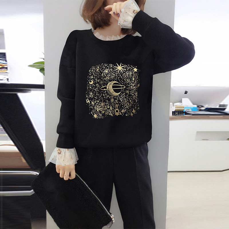 欧洲站秋装2020新款秋季高端卫衣 梵莉思女装卫衣/绒衫