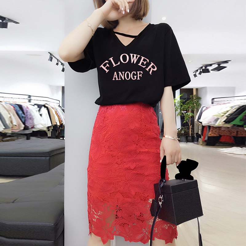 2020新款夏装欧货潮夏天洋气小心机 梵莉思女装T恤