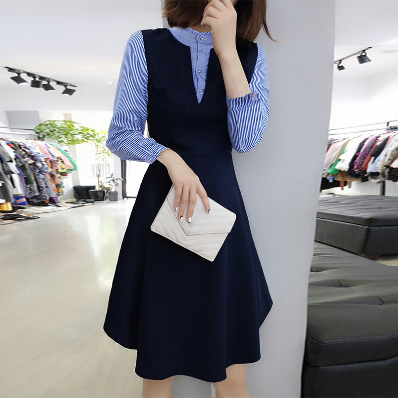 欧洲站2020年新款秋装女欧货连衣裙 梵莉思女装连衣裙