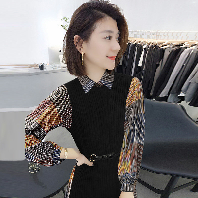 欧洲站2020新款秋装欧货早秋连衣裙 梵莉思女装连衣裙