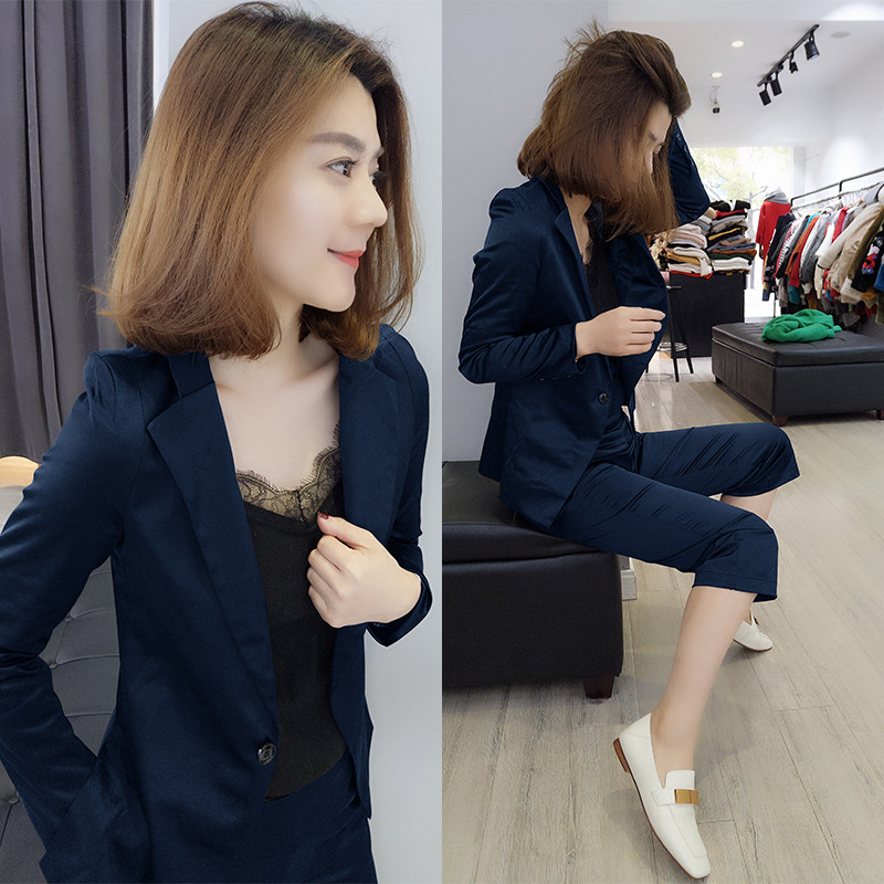 欧洲站秋装2020新款欧货春秋ol气质 梵莉思女装时尚套装