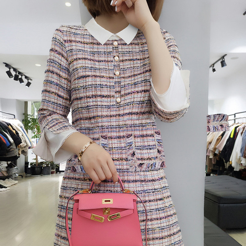 欧洲站秋装2020新款欧货秋季连衣裙 梵莉思女装连衣裙