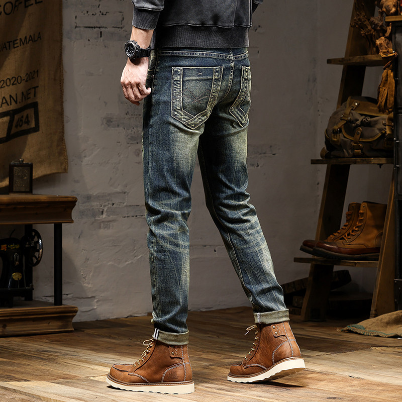  暴走的河马牛仔裤