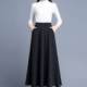 2024 Autumn and Winter New High Waist Slimming Swing Skirt