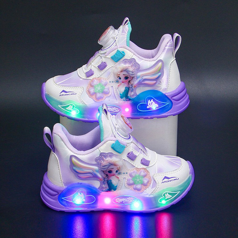 3秋冬款4儿童鞋子带灯5发光加绒女童运动鞋女宝女孩夹棉鞋公主2岁,淘宝优惠券,粉丝福利购,淘宝优惠卷