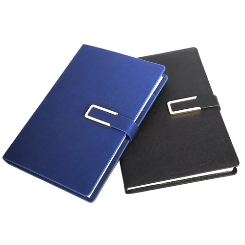 Блокнот, пряжка, ноутбук, канцтовары, книга, большая рабочая подарочная коробка, бизнес-версия, простой и элегантный дизайн, 18 карат, 25 карат, увеличенная толщина, делается под заказ, с печатью вашего логотипа