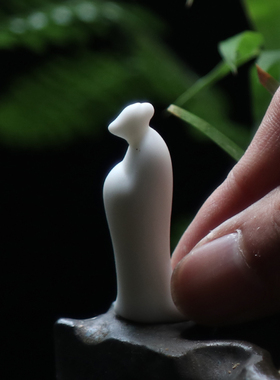 陶瓷中式客厅创意小山